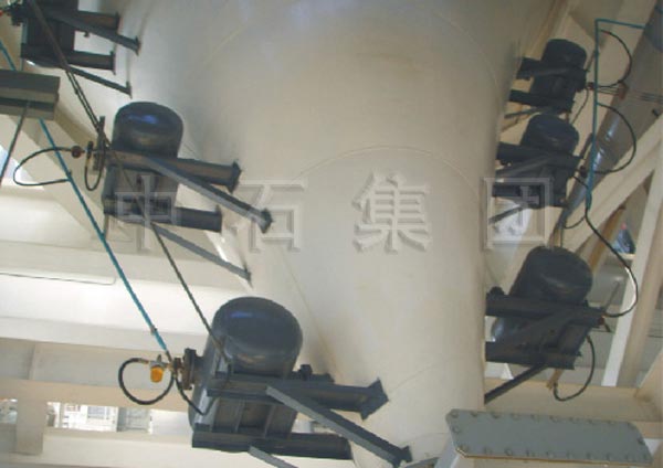 電廠(chǎng)空氣炮安裝案例
