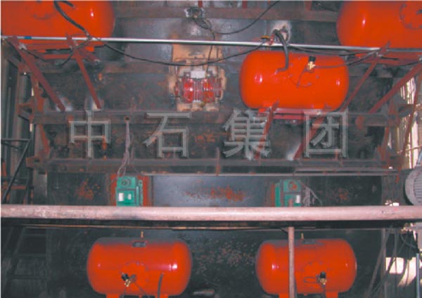 鋼廠(chǎng)空氣炮安裝案例